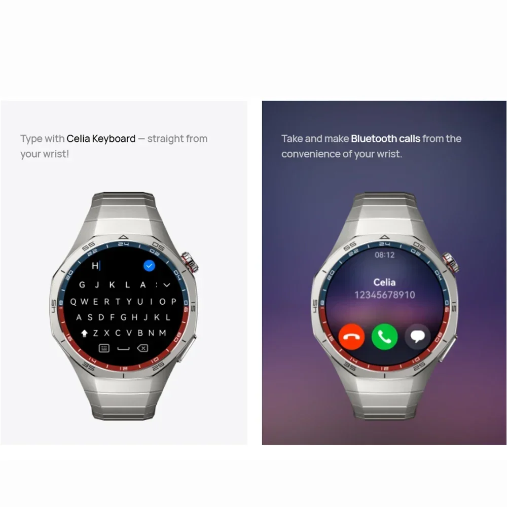 HUAWEI Watch GT 5 Pro Smartwatch,Ceramic and Titanium Watch GT5 Pro,Global Version,compatible with iOS and Android 3