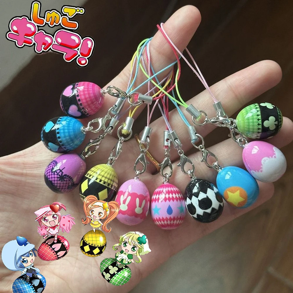 Kawaii Anime Cosplay Keychain Charm Ornament