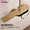 Shower System Intelligent Digital Bathroom Shower Faucet Set Temperature Display Rainlfall Bathroom Shower Set 4