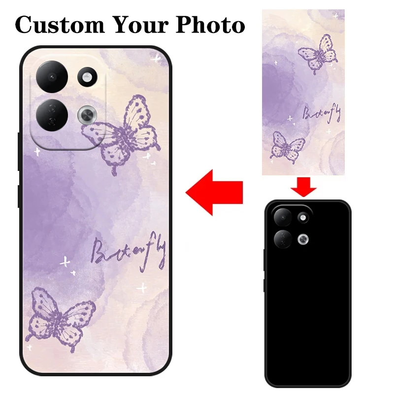 Personalized Silicone Phone Case with Customizable Image Design