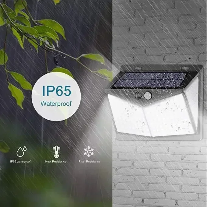 Description Picture 5 of itemLatest 208LED Solar Wall Light Outdoor Waterproof Advanced Human Body Sensor Street Light Suitable for Courtyard Garden Streets