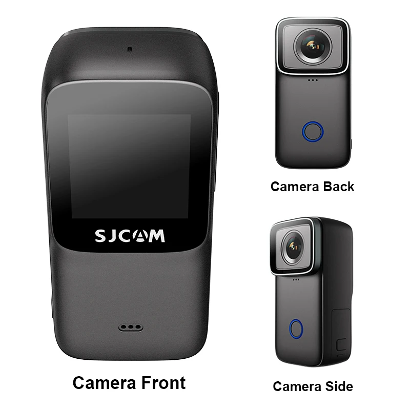 SJCAM C200 4K 30fps Caméra d'Action avec Stabilisation Gyroscopique