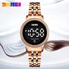 SKMEI 1669 Simple Date Time Watches For Female reloj mujer Digital LED Touch Women Watch Diamond Waterproof Ladies Wristwatches 1