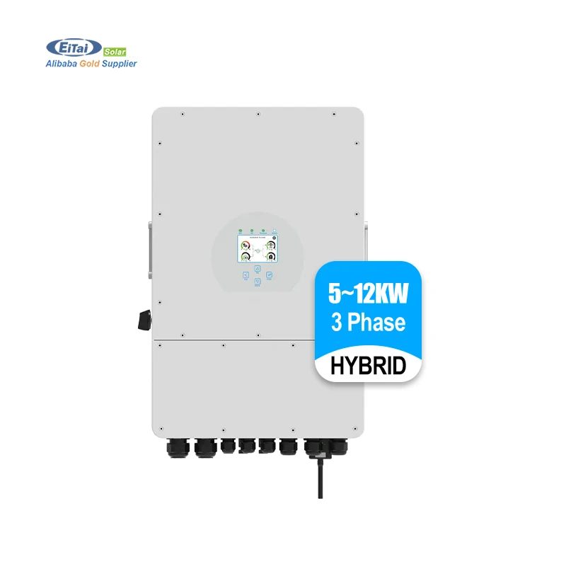 Deye Hybrid Inverter 5Kw 3 Fasi 8Kw 10Kw 12Kw Onda Sinusoidale Pura Uso Energetico Domestico