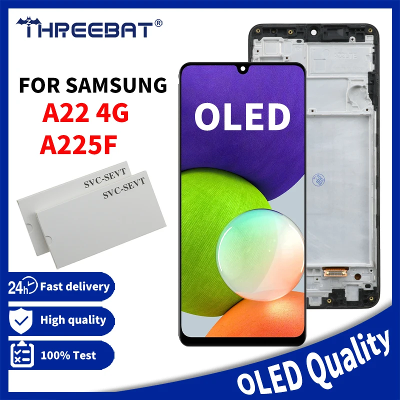 6-4-OLED-Display-For-Samsung-A22-4G-A225F-A225F-DS-A225M-LCD-Display ...