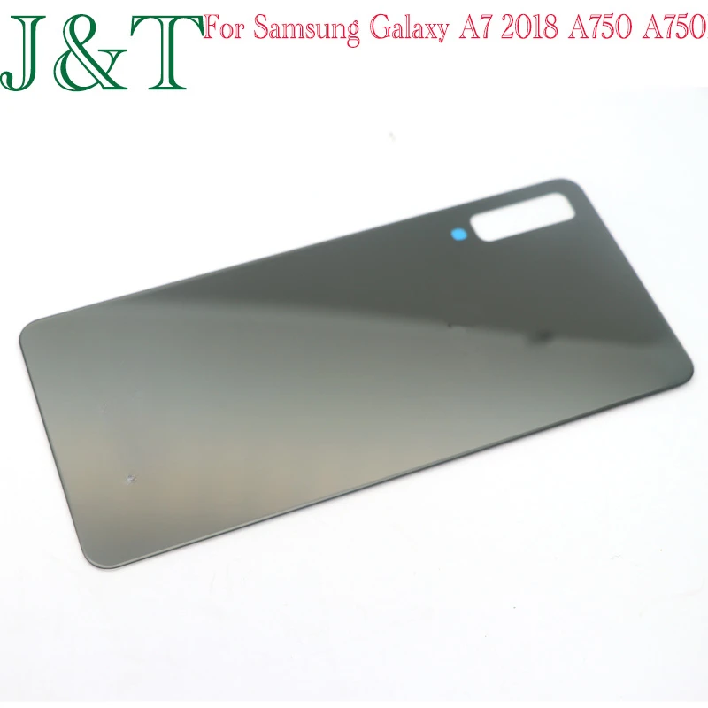 Nowość dla Samsung Galaxy A7 2018 A750 A750F A750FN Bateria Tylna pokrywa Szklany panel A750 Obudowa tylnych drzwi Obudowa Obiektyw aparatu Wymień