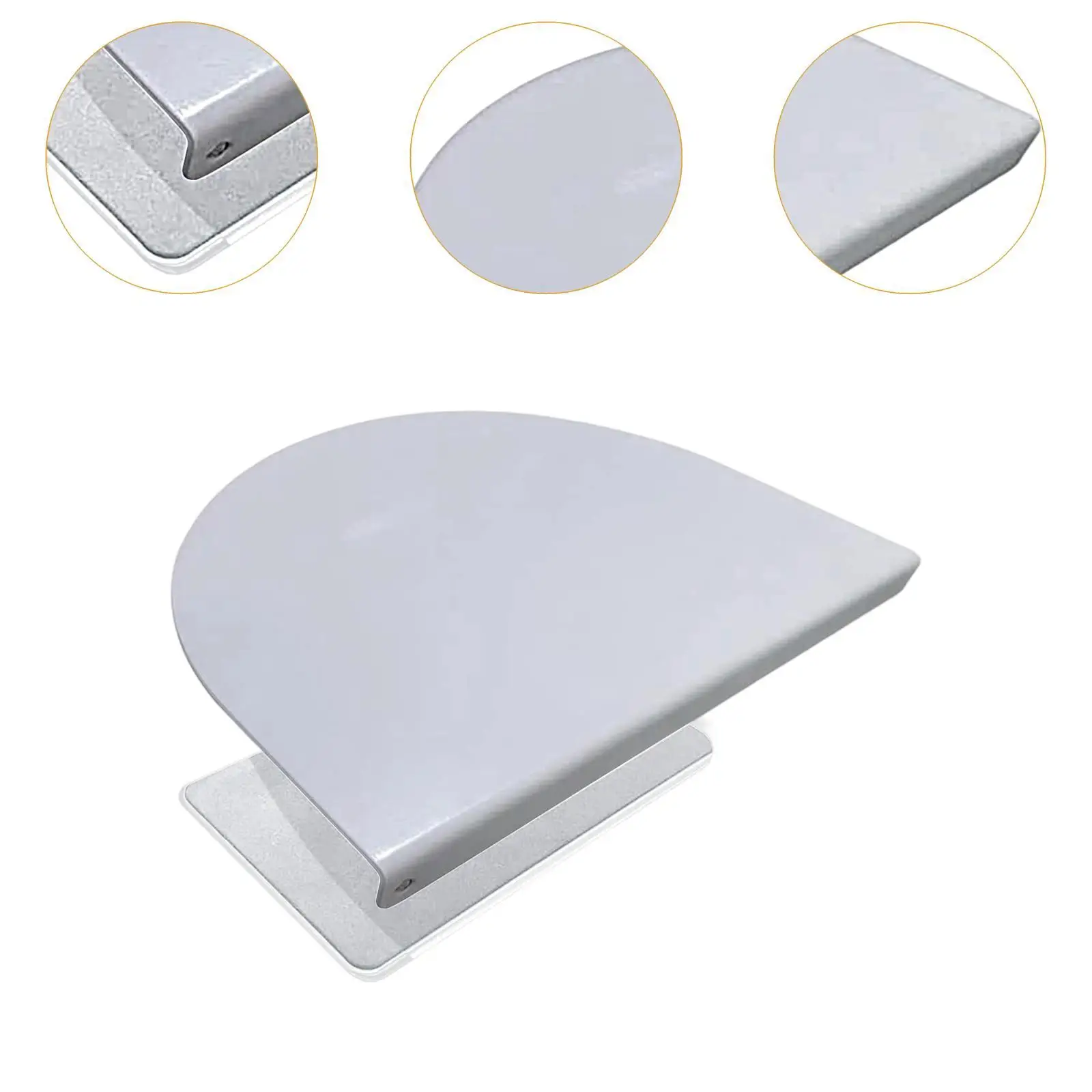 Monitor Mount Reinforcement Plate, No Scratch Reinforcement Bracket Mount Plate for Grommet Monitor Arms