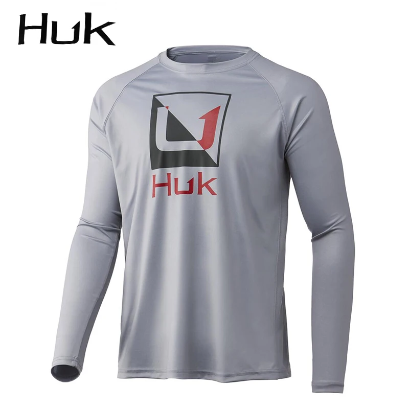 HUK Fishing Shirts UPF 50+ Mens Breathable Fishing shirts to keep you