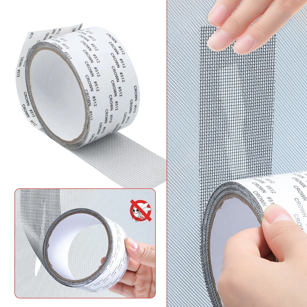 Self Adhesive Window Screen Repair Tape for Covering Holes Tears Anti-Insect