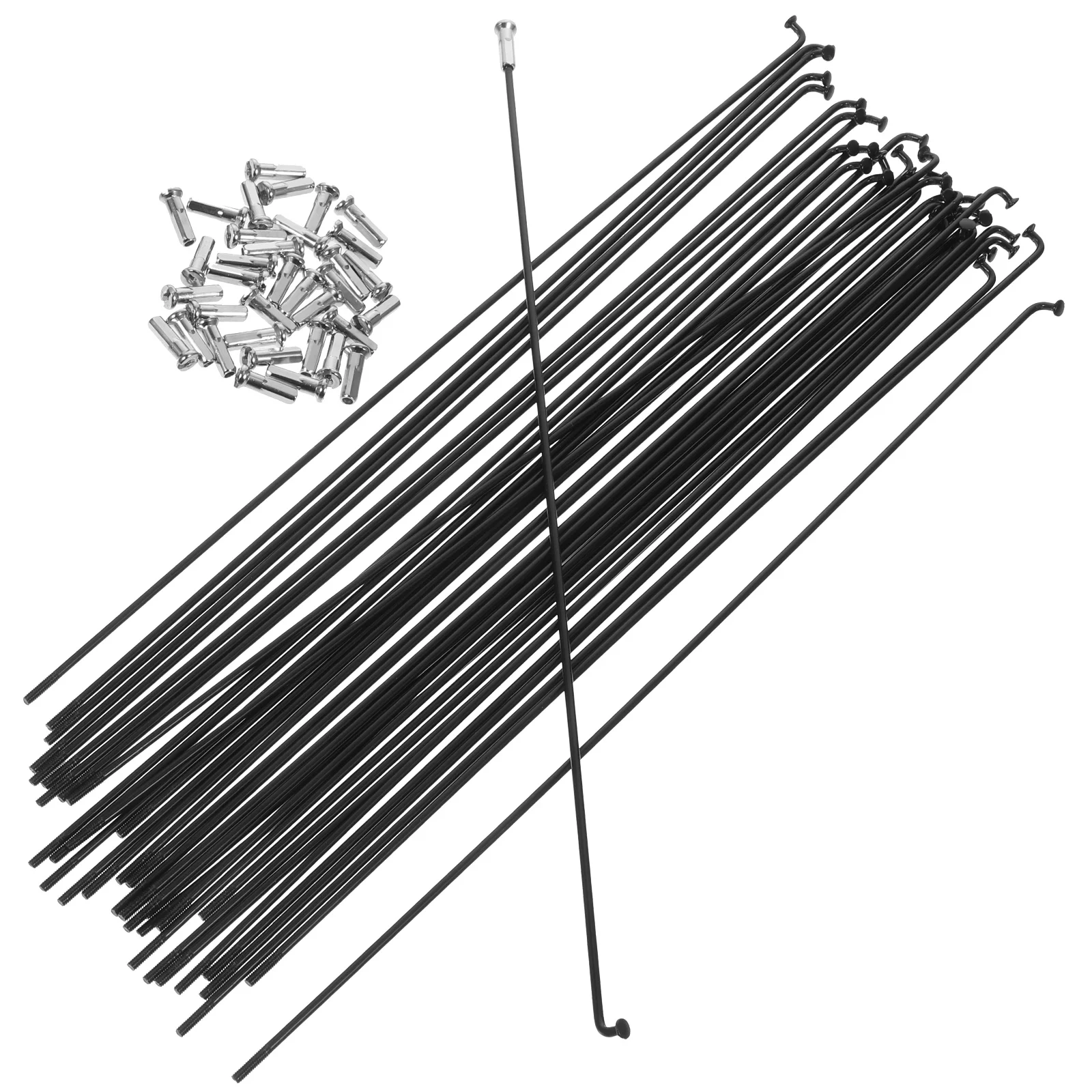 

36 комплектов спиц 14 г спицы из нержавеющей стали с высокопрочными велосипедными колесами спицы 260 мм-черные