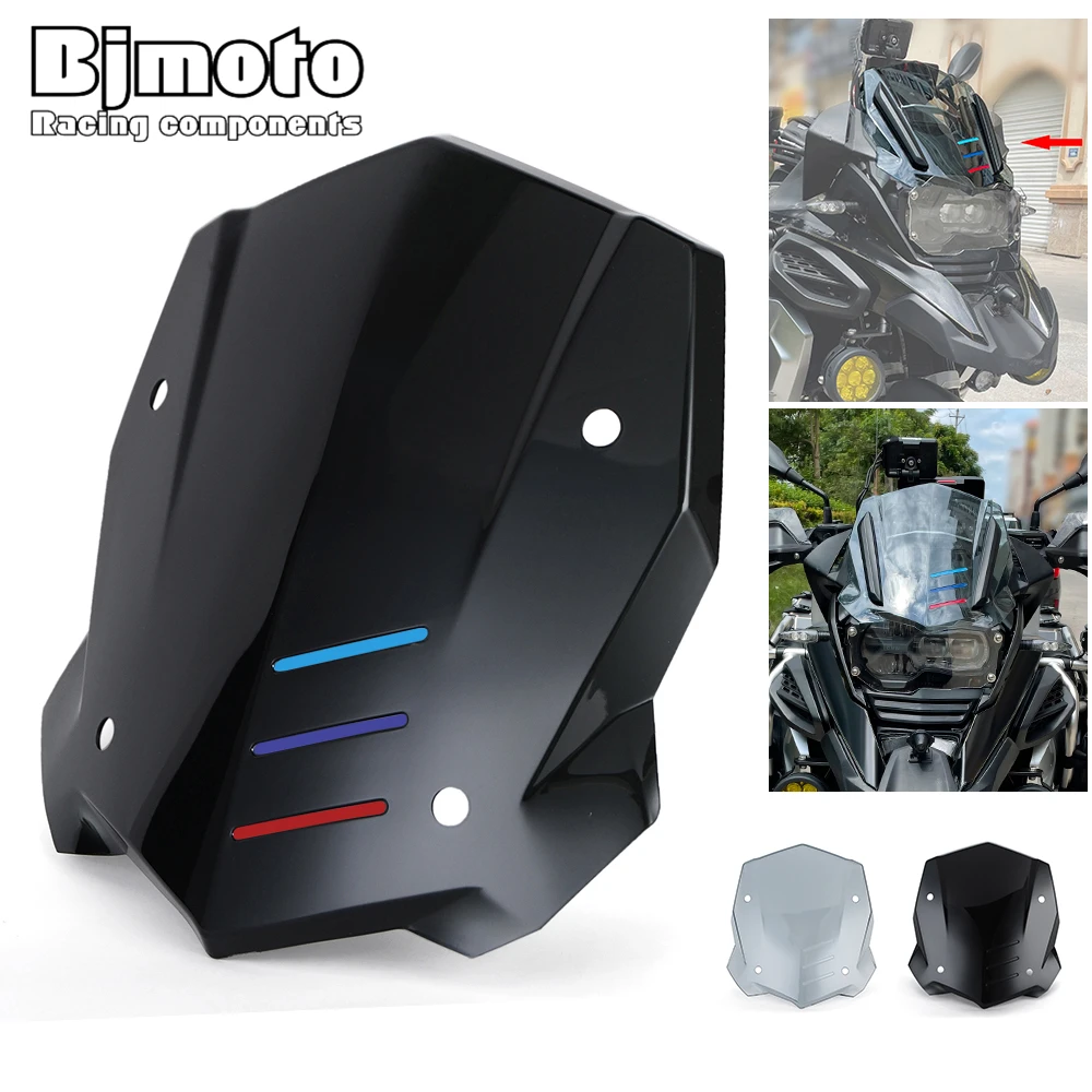 

Motorcycle Windshield Windscreen For BMW R1200GS LC ADV R1250GS Adventure Wind Deflector