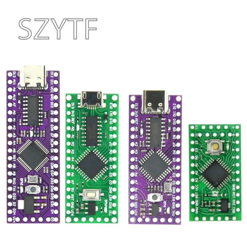 LGT8F328P-LQFP32 MiniEVB TYPE-C MICRO USB Compatible With ATMEGA328 ...
