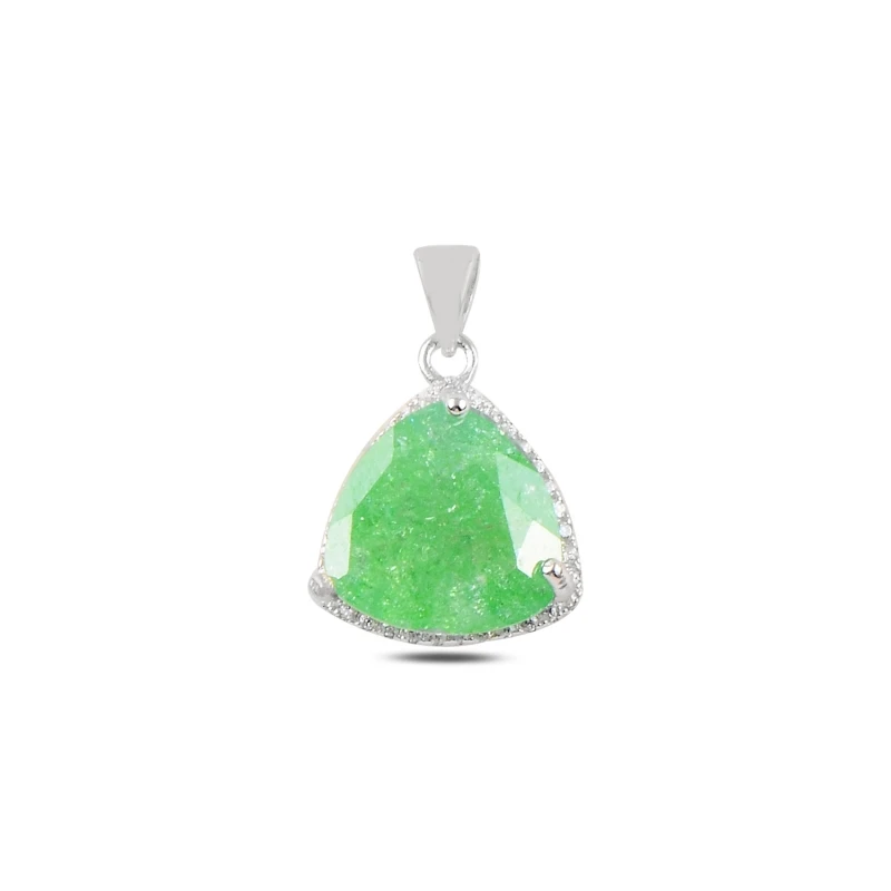 

Silver 925 Sterling Zircon Cubic Zirconia Pendant
