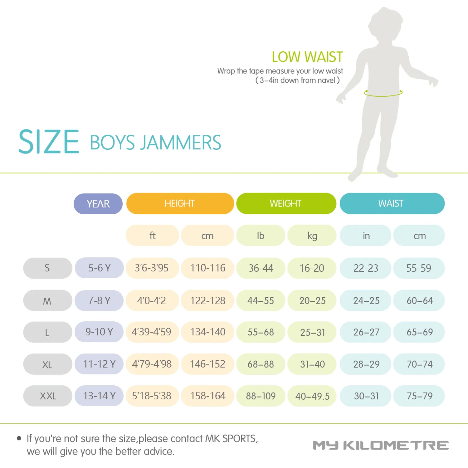 MY KILOMETRE Boys' Jammer Swimsuit Junior Endurance Low Waisted Swim Jammer Kids Athletic Swimwear Shorts Swimming Trunks Red