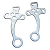Stainlees Steel Hackamore Bit Cheeks Withou Mouthpiece 1