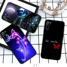 

Simple Cute Butterfly Patterned Phone Case For Huawei honor Mate 10 20 30 40 i 9 8 pro x Lite P smart 2019 Y5 2018 nova 5t