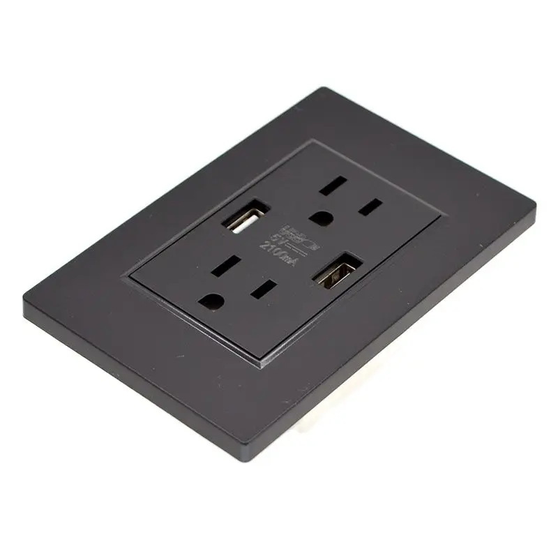 Wireless Power Outlet AC 220V 240V 15A European Standards Plug and Socket