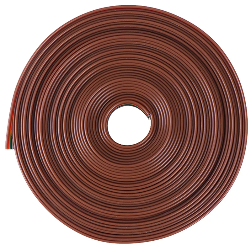 Ribbon Cable 5meters/lot Ribbon Cable 10WAY Flat Color Rainbow 10P 28AWG