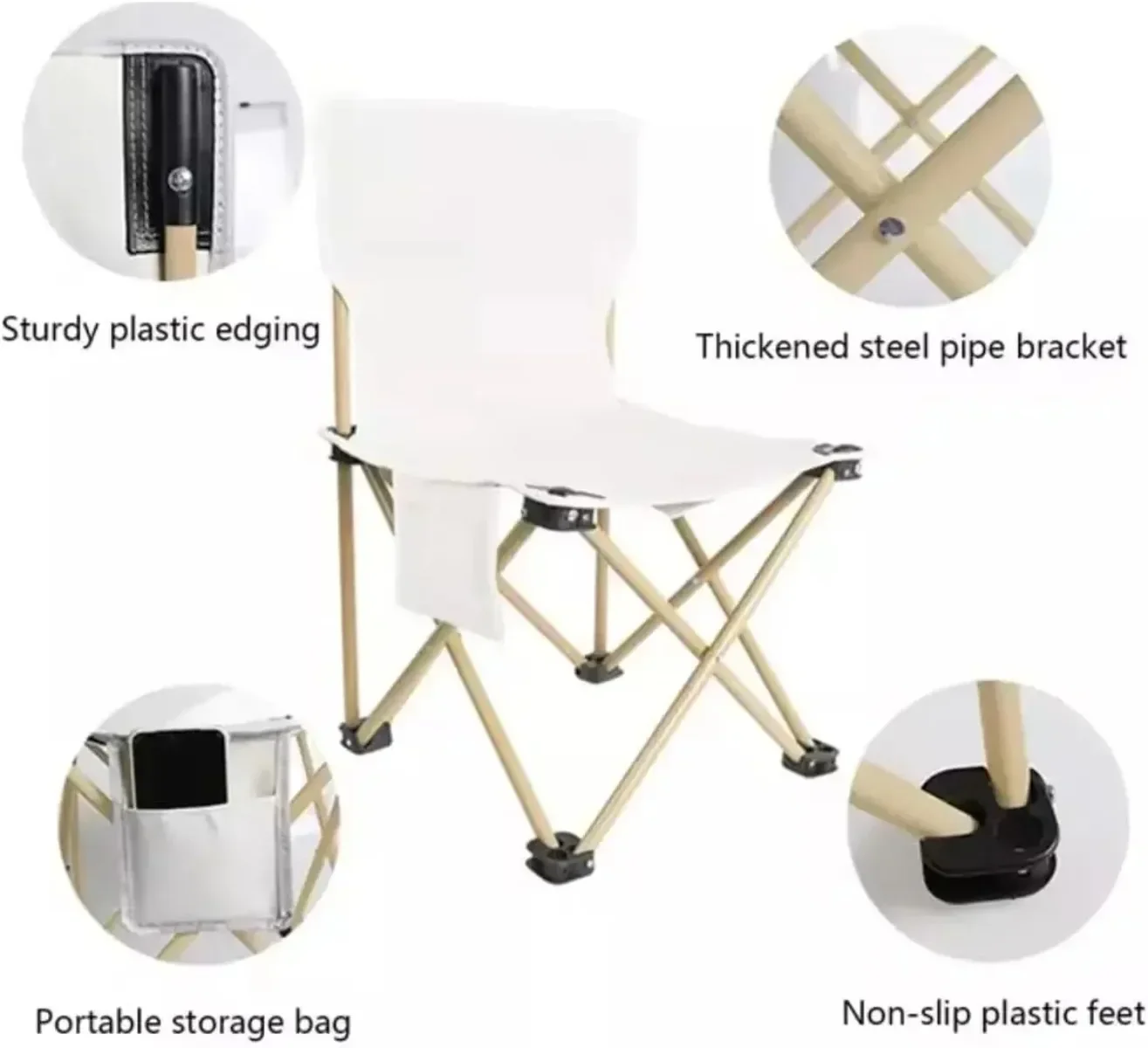 Portable Folding Camping Chair Outdoor Camping Beach Fishing Chair Folding Chair folding chair