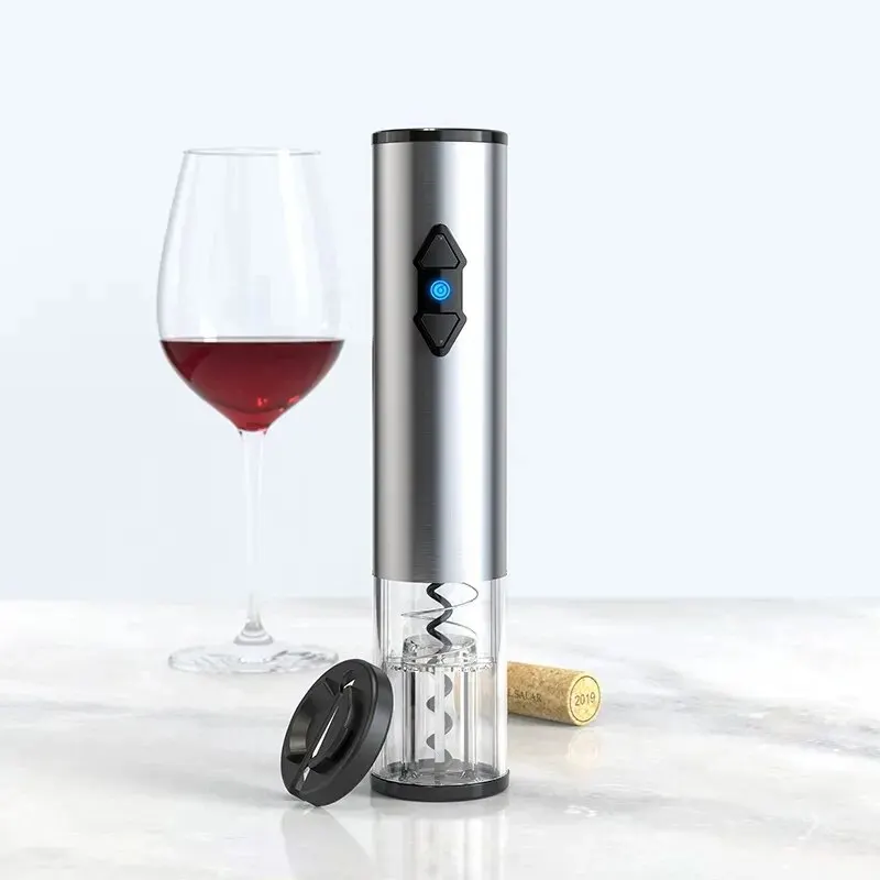 Electric Wine Opener Stainless Steel Electric Bottle Opener Foil Cutter