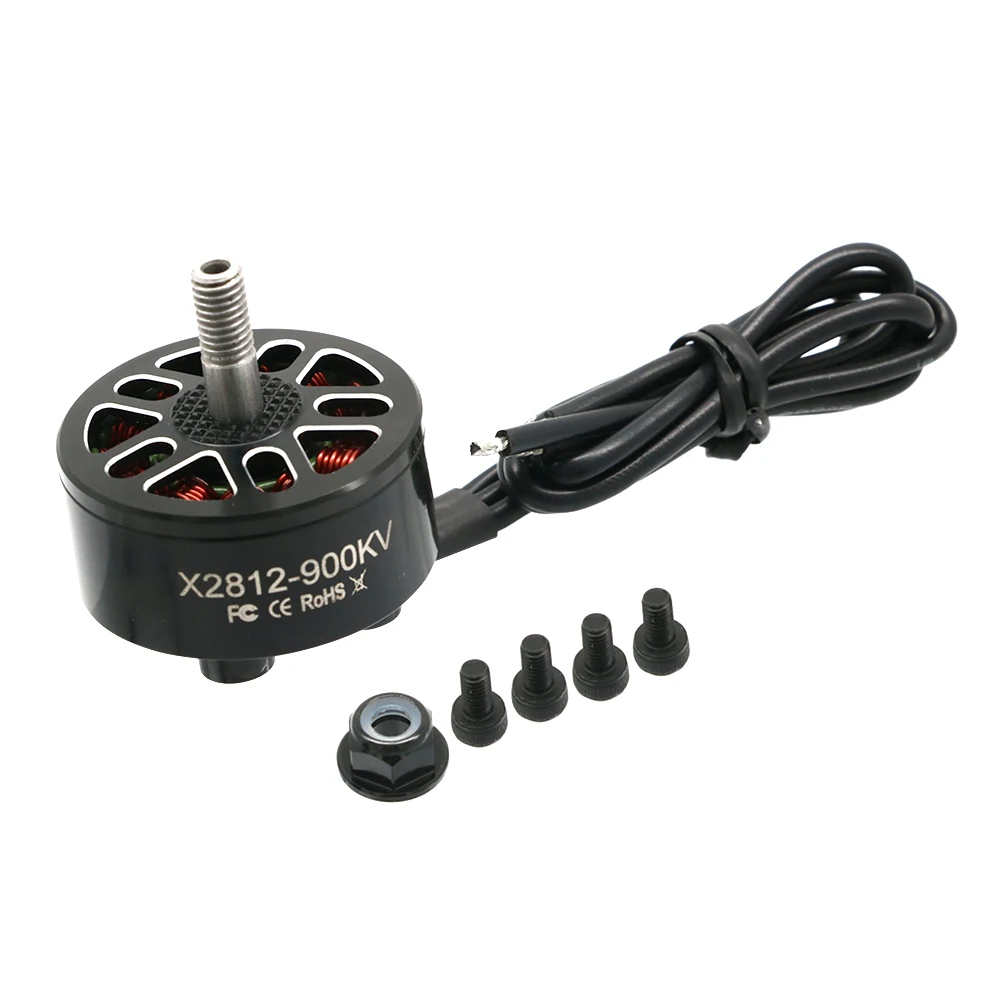 RC 멀티로터 비행기용 브러시리스 모터, FPV 장거리 드론 모터, DIY 부품, X2812 2812 900KV 1115KV 3-6S, 7 8 9