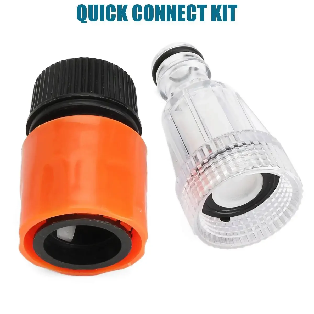 

Car Washing Machine Adapter for High Pressure Washer Water Connector Filter Quick Connection Garden Hose Pipe Fit for Car washer
