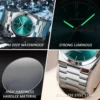 POEDAGAR Luxury Quartz Man Wristwatch Sport Men Watches Waterproof Luminous Date Week Stainless Steel Men's Watch Male Reloj+box 4