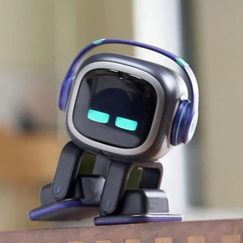 New Emo Robots And Accessories Clothing Toys Desktop Voice Recognition Emotional Ai Communication Intelligent Child Companion