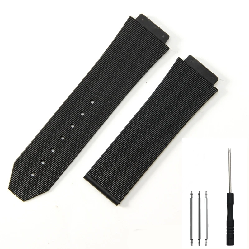 Universal Rubber Silicone Watch Strap for Hublot Big Bang Classic Fusion - Dive Band for Men and Women