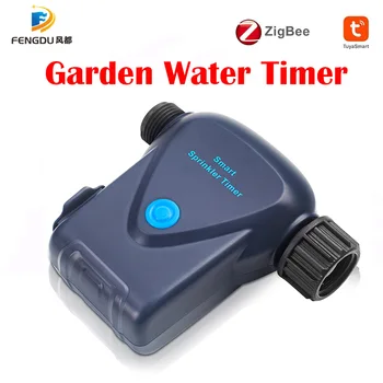 Tuya Zigbee Watering faucet Irrigation Outdoor Automatic Water Control Timer Valve Controller Support Watering 1