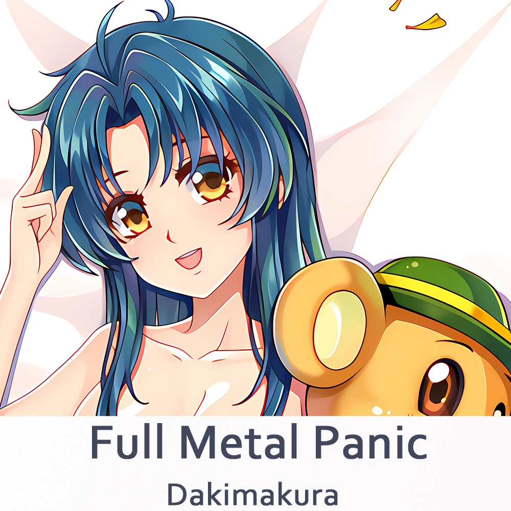 

Anime Full Metal Panic! Pillow Cover Hugging Body Pillowcase Otaku Bedding Dakimakura Pillow Case Gift