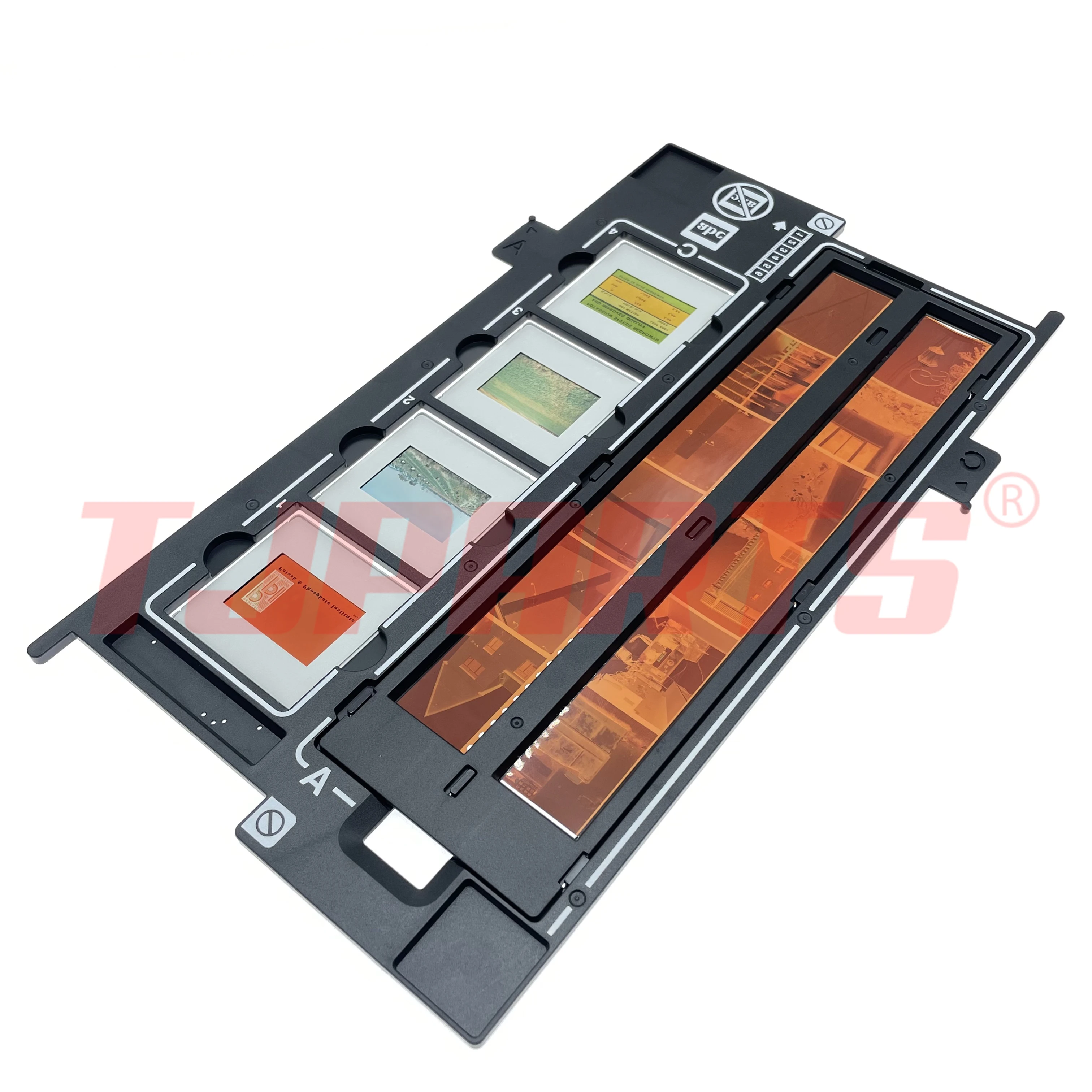 1개 X 1423040 사진 홀더 어셈블리 필름 슬라이드 35mm 네거티브 홀더 및 커버 가이드 (엡손 V500 V550 V600 4490 2450 3170 3200 호환)