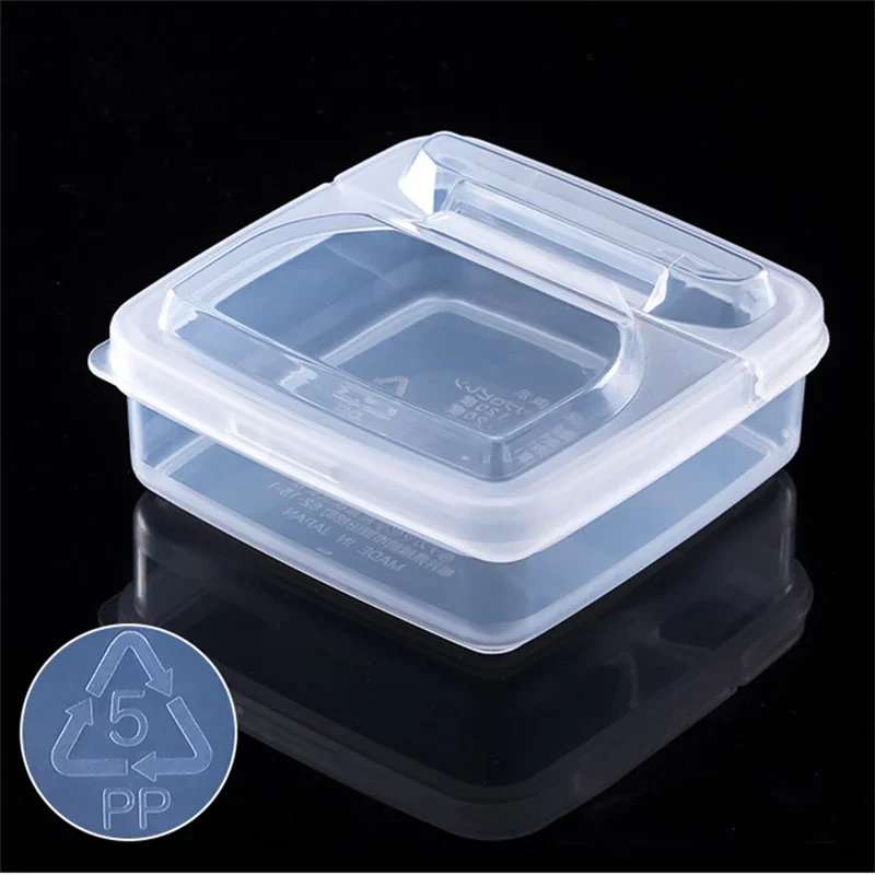Butter Cheese Slice Storage Box Fruit Vegetable Fresh-Keeping Organizer Box Refrigerator Sub Packing Container for Kitchen 5