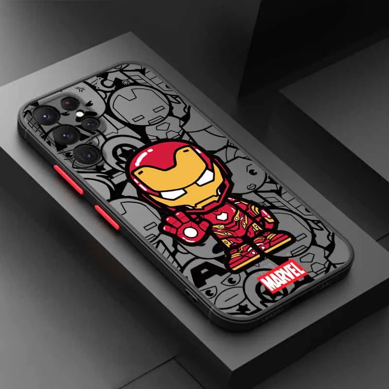 Superhero Spider-Man Frosted Translucent Phone Case