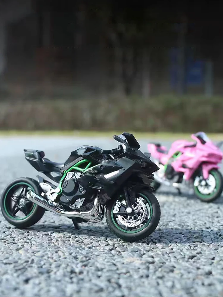くろ 1:12 ブラックダイキャスト車両 コレクターホビー バイクモデル