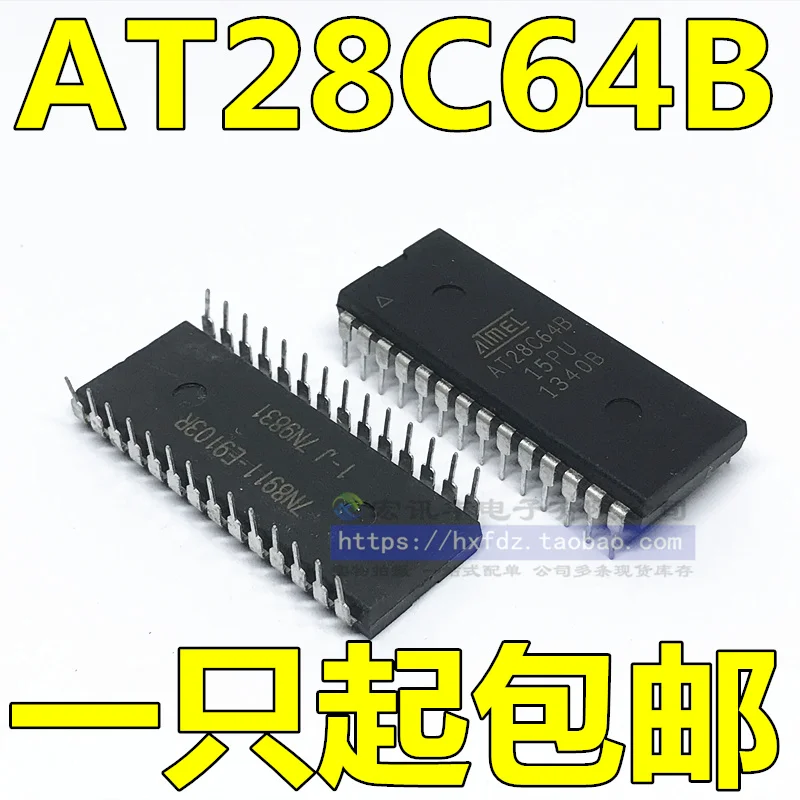 

Free shipping AT28C64B-15PU AT28C64B-15PC DIP-28 10PCS