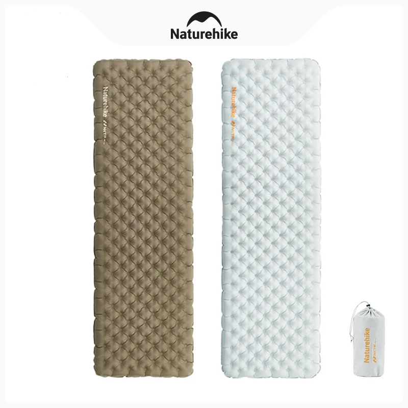 Naturehike Inflatable Mattress R-value 3.2 Ultralight Portable Tent Sleeping Pad 8cm Thickened Outdoor Hiking Beach Camping Mat