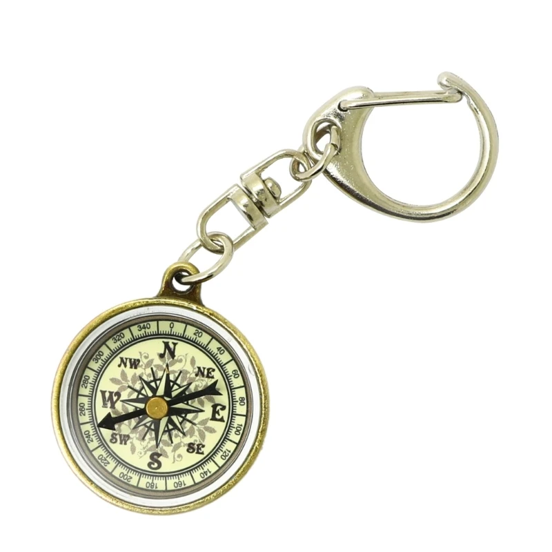 

M5TC Keychain Orienteering Hiking Backpacking Mini Survival Keyring Navigation for Hunting