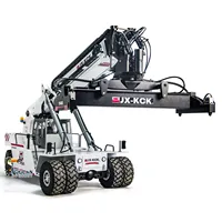 1/14 Scale RC Hydraulic Reach Stacker JX KCK TFC45 with 5-way Reversing Valve Lights PL18EVLite Radio Control Container Handler 1