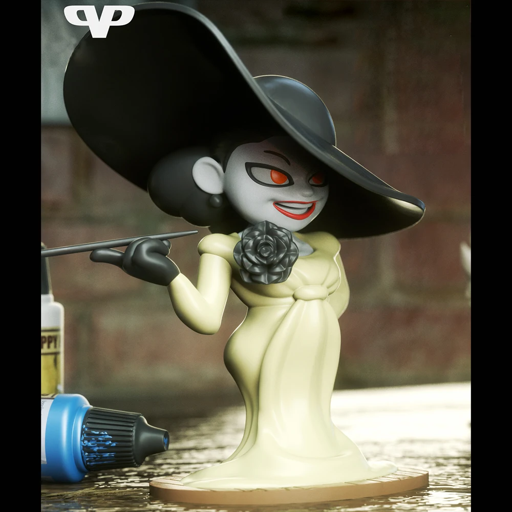 Lady Dimitrescu Chibi 1/24 Scale Resin Figure Model Kit Unassembled  Unpainted | eBay