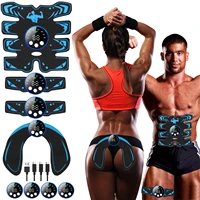 Ab Stimulator Home Office Fitness Workout Equipment ABS Stimulator Muscle Toner Ab Machine Massager Trainer for Abdomen/Arm/Leg