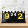 Portable Flipping Scoreboard PVC Waterproof Sports Score Board Tabletop Basketball Tennis Badminton Net Game Accessories 2