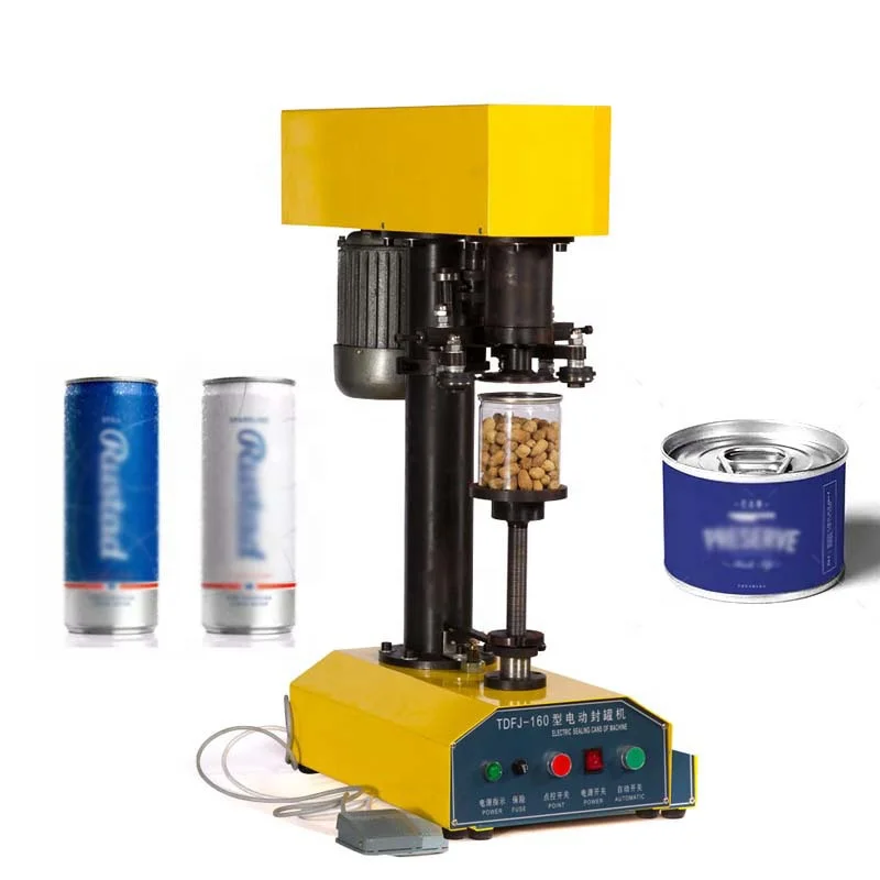 

Fast Automatic Plastic Bottle Cup Cans Seamer Sealing Machines
