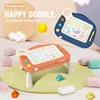 Fun Graffiti Drawing Board Kids Toy Baby Dust-Free Magnetic Drawing Table Educational Montessori  Learning Toys Children Gfit 1
