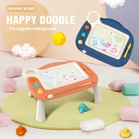 Fun Graffiti Drawing Board Kids Toy Baby Dust-Free Magnetic Drawing Table Educational Montessori  Learning Toys Children Gfit 1