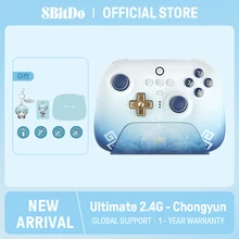 8BitDo Ultimate 2.4G Wireless Controller for PC, Android, Steam Deck, and Apple (Officially Licensed by Genshin Impact)