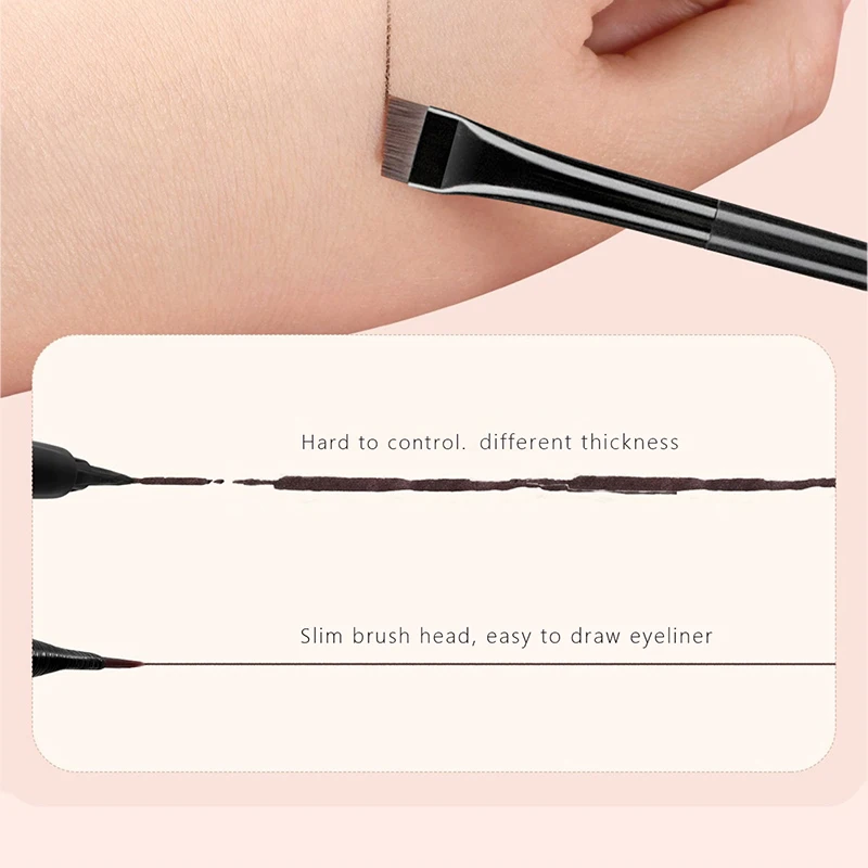 3pcs/set Blade Eyeliner Brush Eyebrow Brush, makeup brush set,makeup brush,makeup tool set,makeup tool