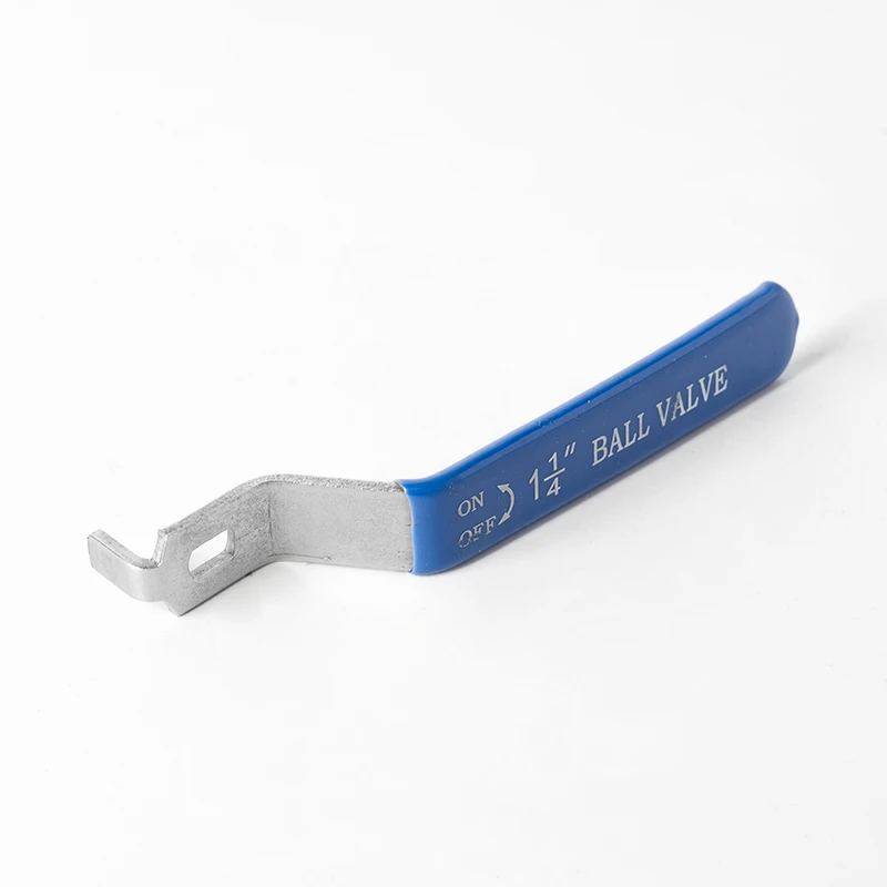 Stainless steel ball valve handle accessories two-piece three piece water pipe valve switch handle wrench 4 minutes 6 minutes 1