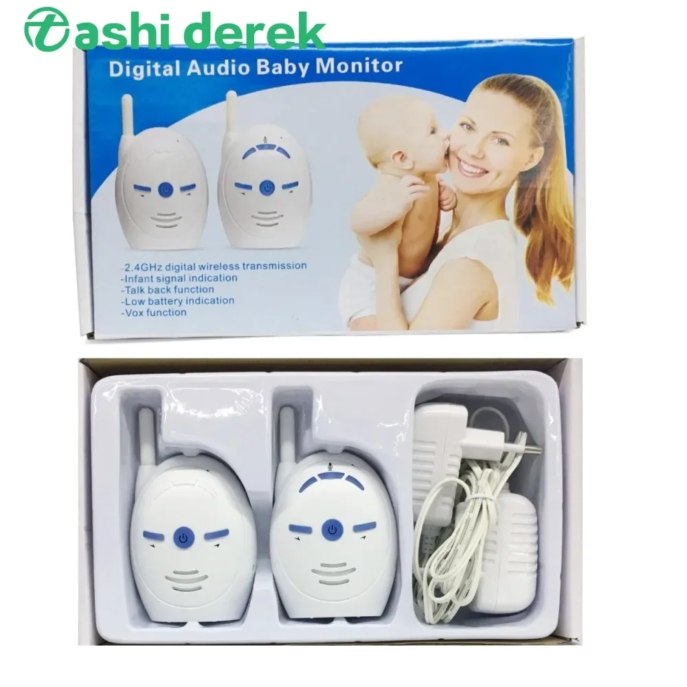 V20 Walkie-talkie Baby Monitor 2.4GHz Digital Wireless Transmission Two Way Audio Nanny Babysister Monitor Safety Crying Alarm wireless baby monitor,video baby monitor
