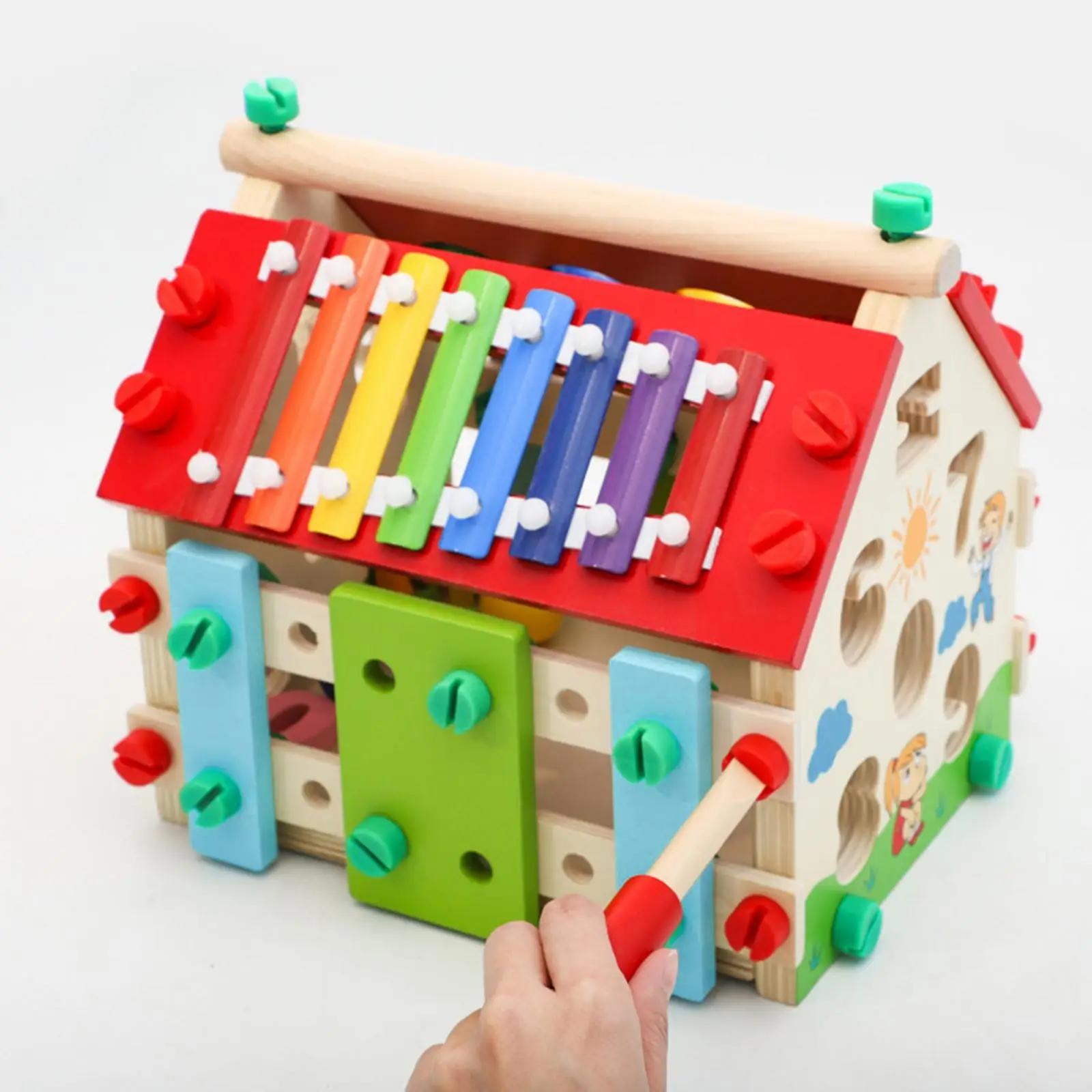 

Baby Activity Cube Center Toy for Boys Girls Birthday Gift Children